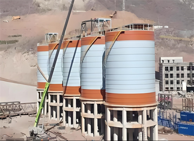 石林高架钢板仓